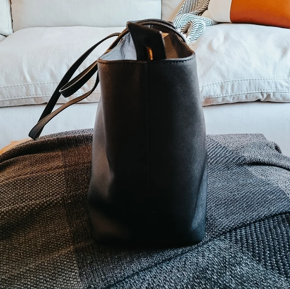 Kate Spade Cedar Street Harmony Black Leather Tote